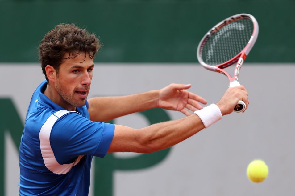Robin Haase can get the better of a fading Davydenko